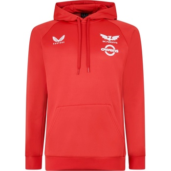 Castore Суичър Castore Scarlet Hoodie 2024 2025 Adults - Red
