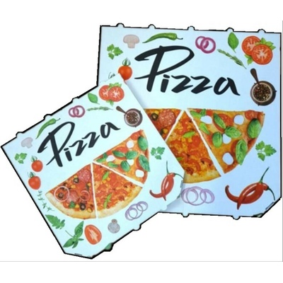 Krabice na pizzu 45x45x4 cm - POTISK