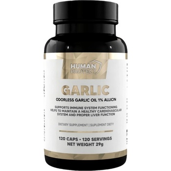 Image 1 of Human Protect Garlic 15 mg | with 1% Allicin [120 капсули]