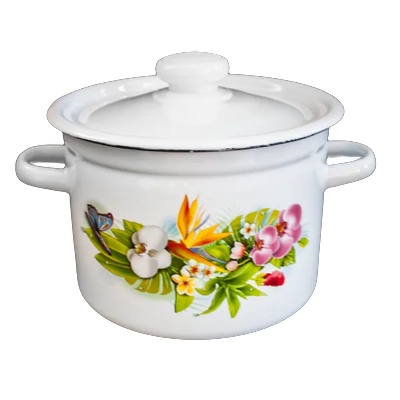 Новомосковская посуда Тенджера 2л - микс декор (0129301)