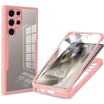 Techsuit калъф с противохлъзгащи елементи за Samsung Galaxy S24 Ultra - Розов KP33279 (33279)