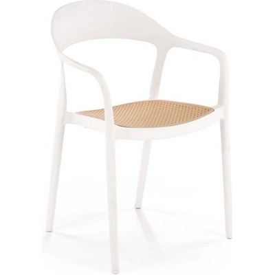 Halmar Ruby hnědá / bílá