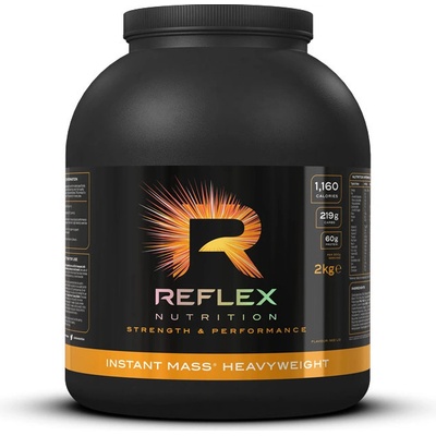 Reflex Nutrition Instant Mass Heavy weight 2000 g – Zboží Mobilmania