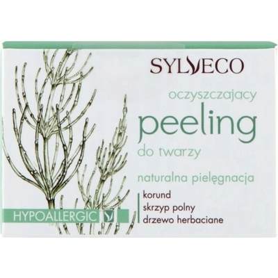 Sylveco Face Care pleťový peeling pro stažení pórů a matný vzhled pleti (Hypoallergenic) 75 ml