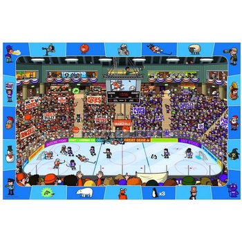 Image 1 of EUROGRAPHICS - Puzzle Hockey 100XXL - 100 piese