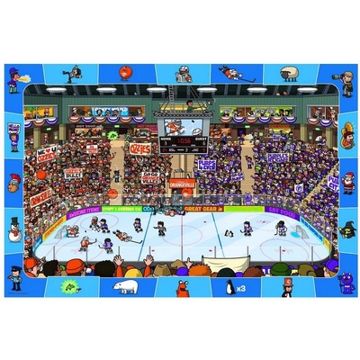 EUROGRAPHICS - Puzzle Hockey 100XXL - 100 piese