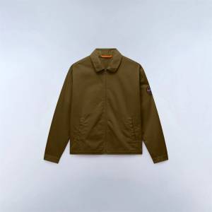 Napapijri Napa Arrayanes Over Shirt Mens - Dark Olive