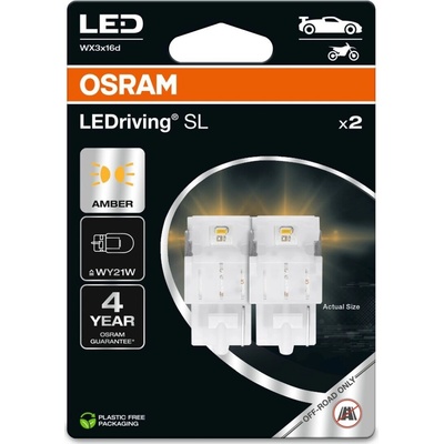 Osram LEDriving SL WY21 W3X16d 12V 1,4W