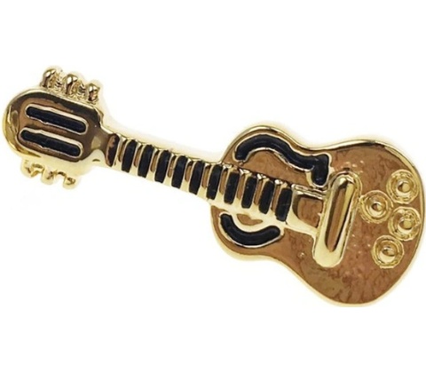 Amparo Miranda Brošňa do klopy Gitara B44