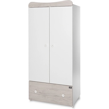 Lorelli Classic ГАРДЕРОБ exclusive БЯЛО/СВЕТЪЛ ДЪБ new (10170120045)