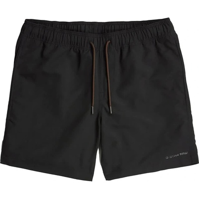 G-STAR Бански гащета G-Star Dirik Solid swimming shorts - Black (Dark Black)
