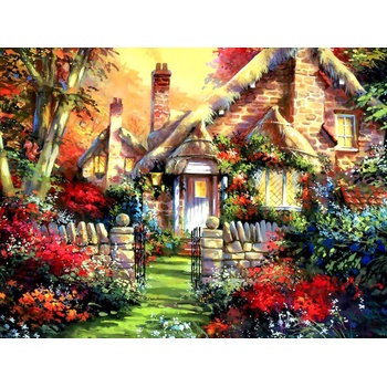 Image 1 of Milena Style Дом в гората - диамантен гоблен