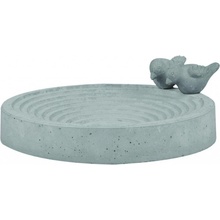 Esschert Design Napájadlo pre vtáky Conie 8,5 x 29 cm betón sivá
