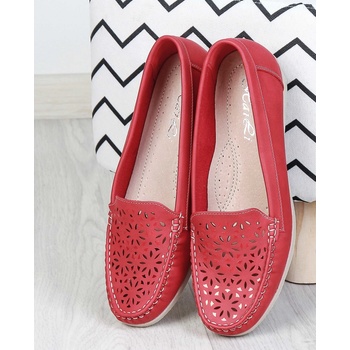 Haidi dámské mokasíny HR61313-4R červené