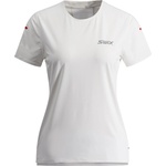 Swix Дамска тениска Swix Women's Position Tee Running shirt - Bright White (916-6644-0113)