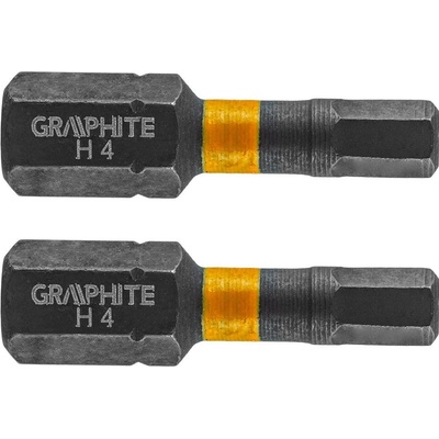 Graphite HEX4 x 25mm 2ks 56H507