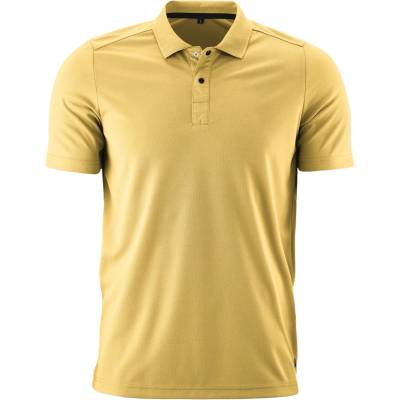 Gonso Мъжка фланелка с къс ръкав за колоездене Gonso Essential Poloshirt Cycling jersey - Yellow Finch - размер 3XL (056-1890-1916)