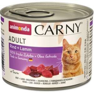 Animonda Консерва Animonda Carny Adult говеждо и агнешко 200g (B3-83705)