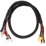 Gens ace tattu Кабел за зареждане Gens Ace 2S/4S Charge Cable: 4mm & 5mm Bullet With XT60 Connector GEAC001 (GEAC001)