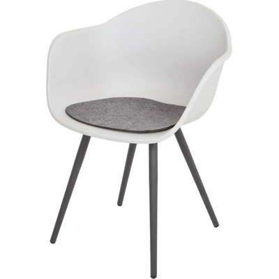 Garden Pleasure Zara Zahradní židle šedá