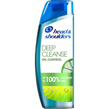 Head & Shoulders Deep Cleanse Oil Control with Citrus šampón na vlasy proti lupinám 300 ml