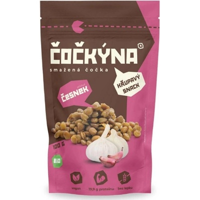 Čočkýna Smažená čočka Česnek 100 g