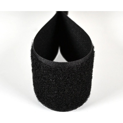 Takoy Suchý zip plyš černý 3,8 cm