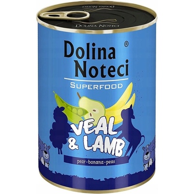 Dolina Noteci Superfood teľacie a jahňacie 400 g