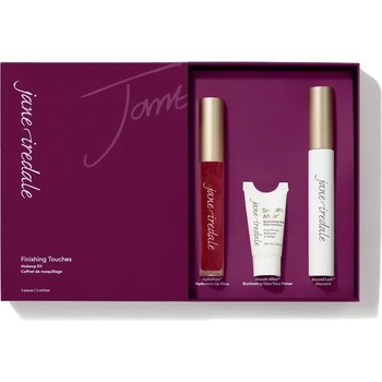 Jane Iredale Комплект Основа за грим, спирала за мигли и глос за устни Jane Iredale Finishing Touches Makeup Kit (65369)