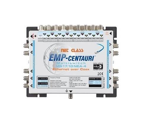 Multiprepínač EoC Ethernet EMP-Centauri MS17/10NEU-4