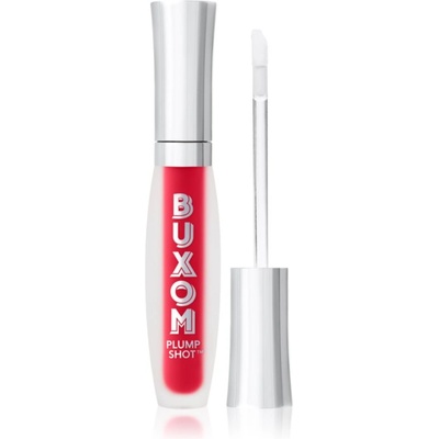 BUXOM Cosmetics PLUMP SHOT COLLAGEN-INFUSED LIP SERUM блясък за устни за по-голям обем с колаген цвят Cherry Pop 4ml