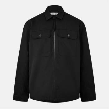 Jack Wills Men's Shire Utility Overshirt - Black
