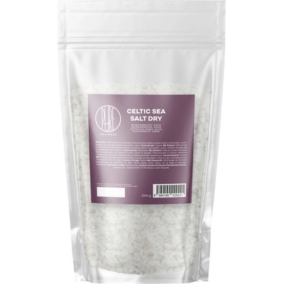 BrainMax Pure Celtic Sea Salt Dry Keltská morská soľ suchá 2000 g