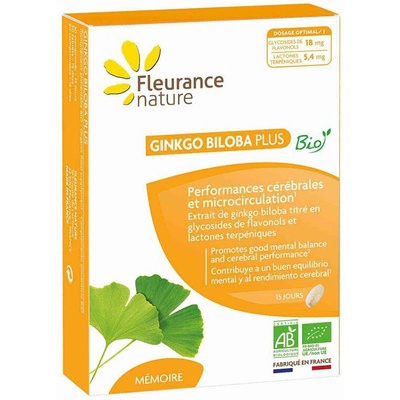 Fleurance Nature Гинко билоба 30 таблетки | Fleurance Nature (193344 (59334) FN)