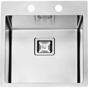 Alveus Мивка от неръждаема стомана Alveus Stylux 10 Satin 45x51 см (1084278) Мивка за вграждане