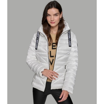 Karl Lagerfeld Paris Puffer bílá