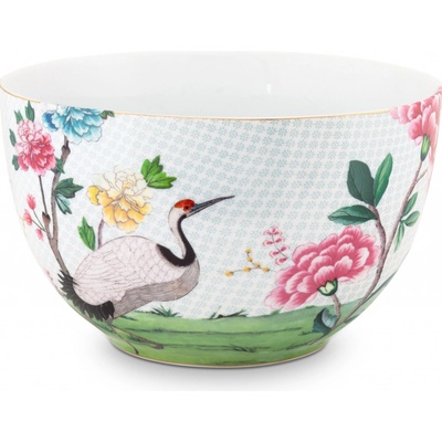 Pip Studio Blushing Birds miska bílá Ø23 cm