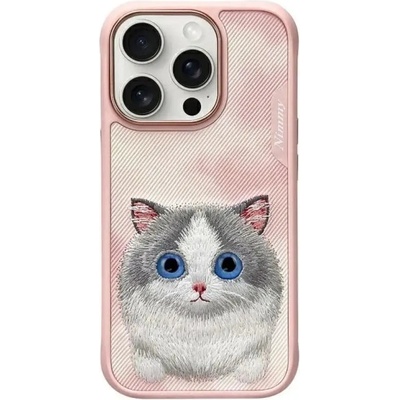 Nimmy Калъф Nimmy Big Eyed Pet 2.0 Cat за iPhone 16 Pro Max - розов (6971080319808)