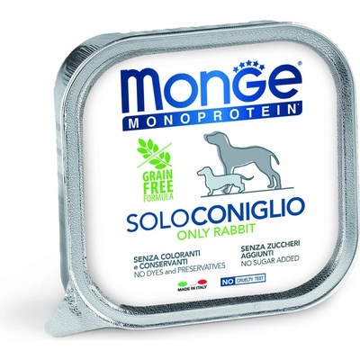 Monge Adult Dog Monoprotein paté zajačie 150 g