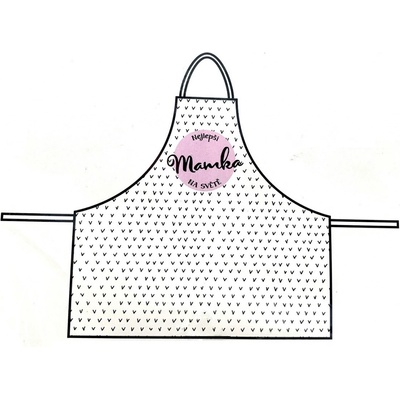 Albi Rodina Nejlepší mamka na světě dárková zástěra