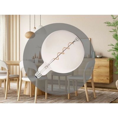 Nedes LED Žiarovka FILAMENT SPIRAL SMOKE G200 E27/4W/230V 2000K