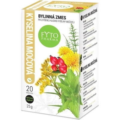 FYTO Bylinná zmes kyselina močová 25 g