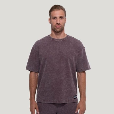 GymBeam Tričko Persistence Washed Brown