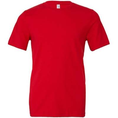 Canvas tričko s krátkým rukávem CV3001 red