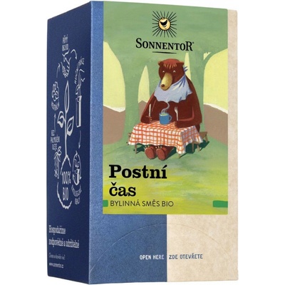 Sonnentor Postní čas Bio 18 x 1,5 g