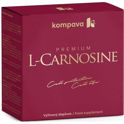 Kompava Premium L-Carnosine + Darček 1 set 60 kapsúl + acido fit 10 tabliet