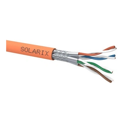 Solarix SXKD-7-SSTP-LSOH-500m CAT7 SSTP, 500m, oranžový