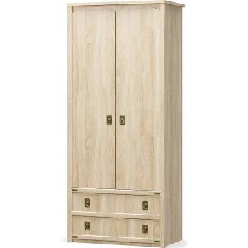 Image 1 of ЕВРОМАР Дукрилен гардероб с две чекмеджета valensiya 2Д2Ш дъб сонома