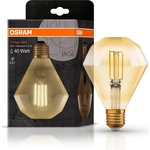 OSRAM Led КРУШКА osram vintage 1906 diamond 4w e27 fil gold 2500k (20240139)
