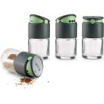 Lékué Кутия за подправки 80 ml, комплект от 4 бр. , сив, пластмаса, Lékué (LKE883309)